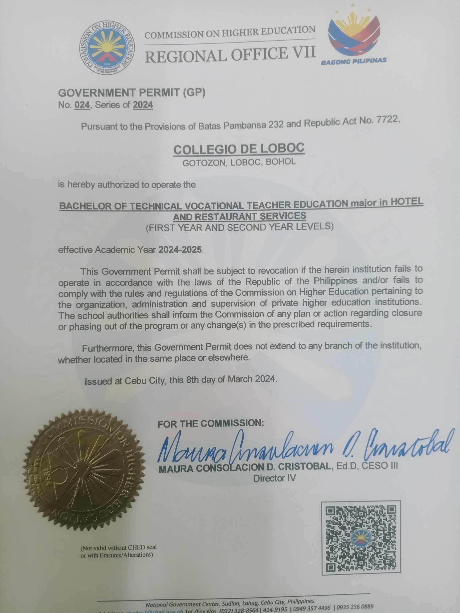 Accreditation Document 1