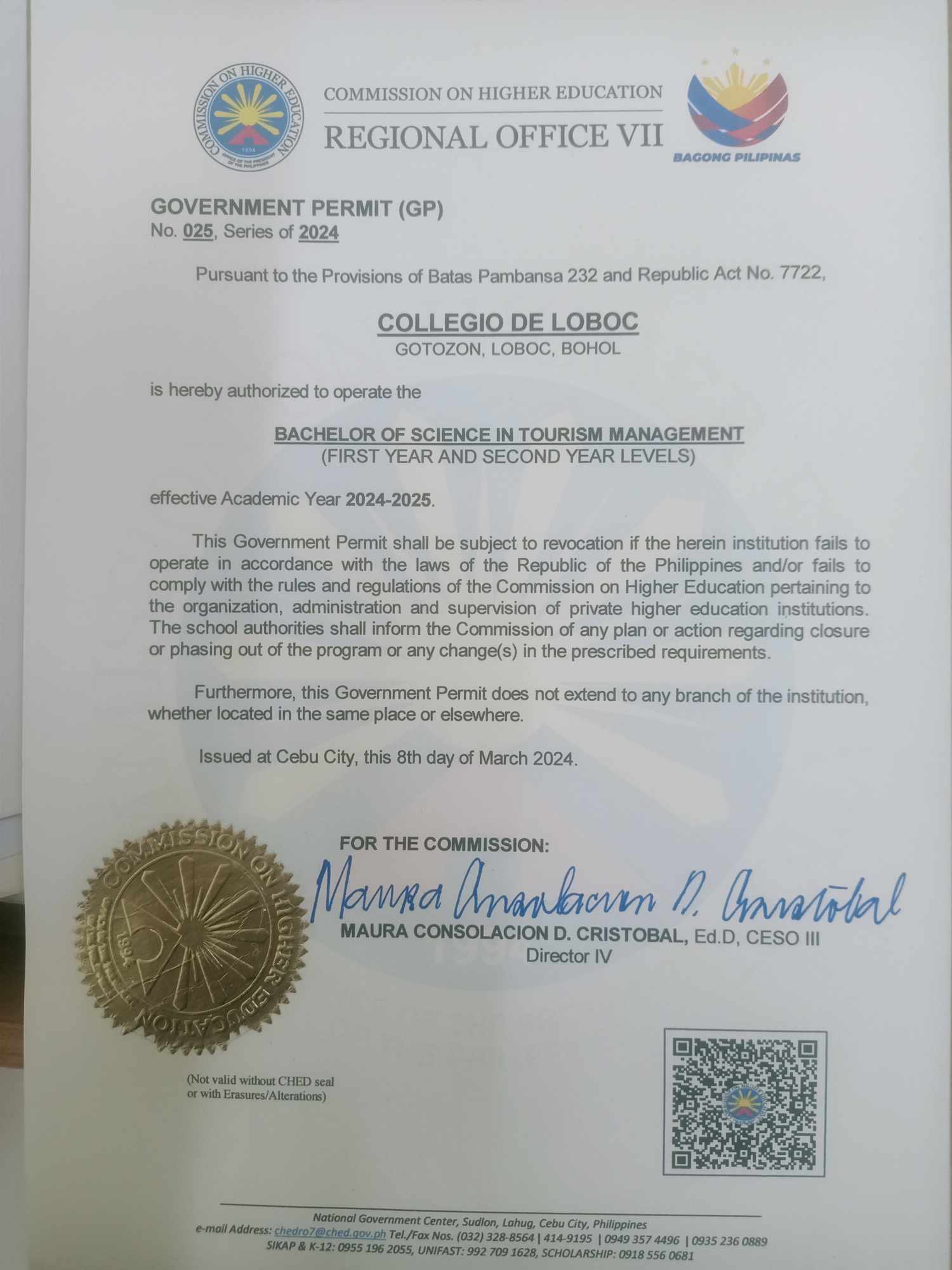 Accreditation Document 2